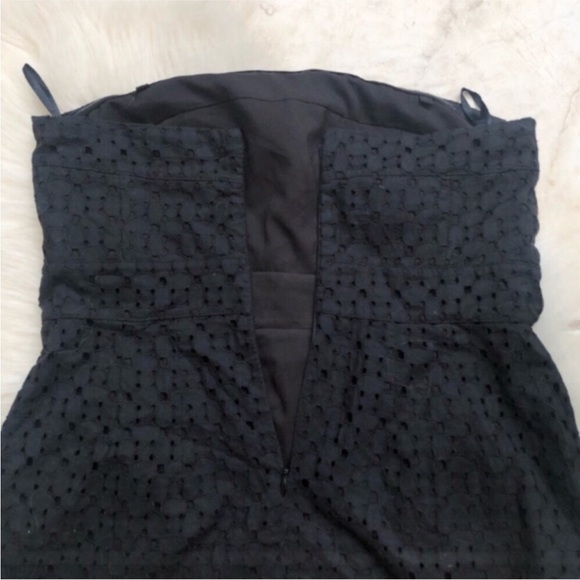 New York & Company Strapless Eyelet Dress - Picture 8 of 9